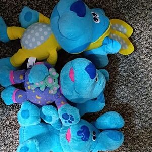 Blue's Clues Stuffed Animal  Lot